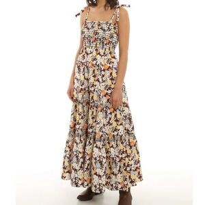 Tory Burch Multicolor Floral Maxi Dress